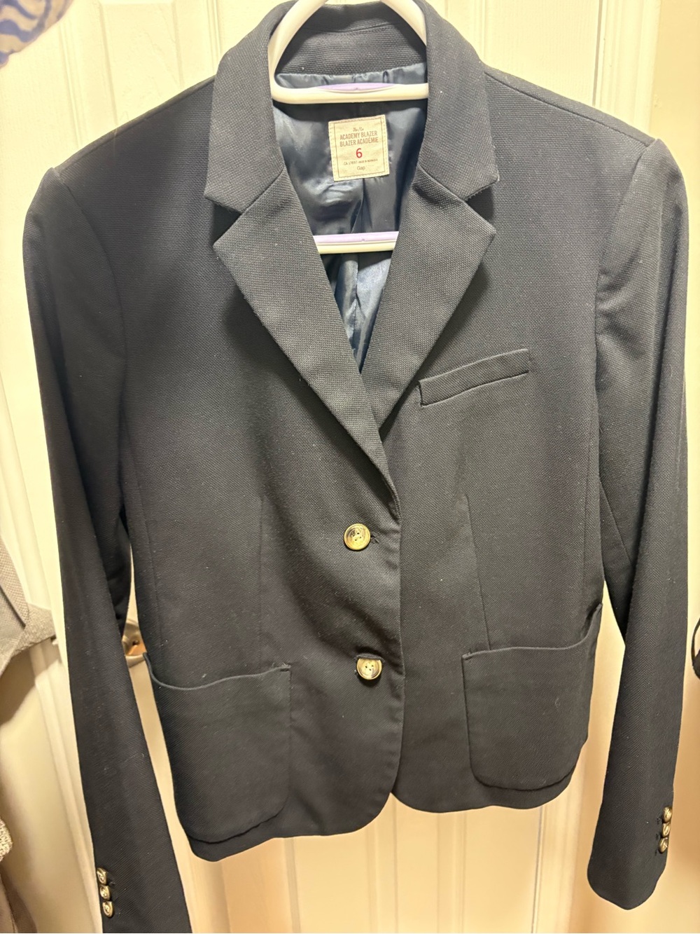 Vintage GAP Womenβs Navy Blazer Jacket